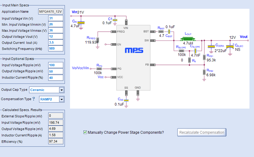 MPQ4470 Cannot Regulate - DC-DC Power Converters - Monolithic