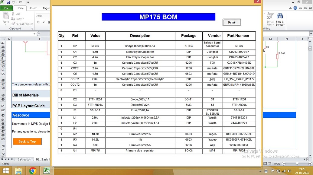 MP175 5v output regulation not working - AC-DC Power Converters ...