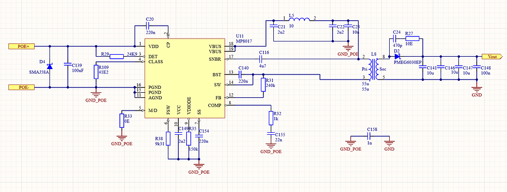 Mp8017 design not working - DC-DC Power Converters - Monolithic Power ...