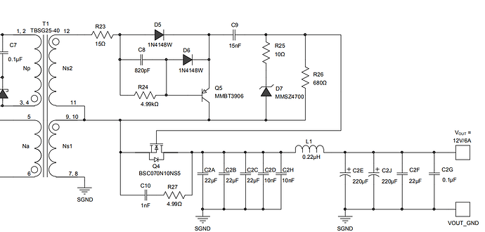 EVL8030-QJ-00B secondary synchronization circuit - Applications ...